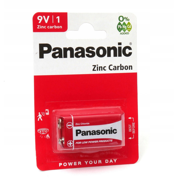 Bateria Alkaliczna 9V - Panasonic