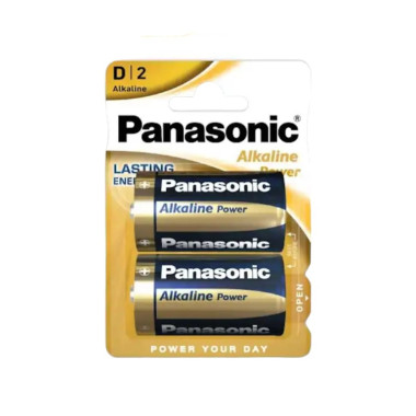 Baterie Alkaiczne D2 LR20 - Panasonic