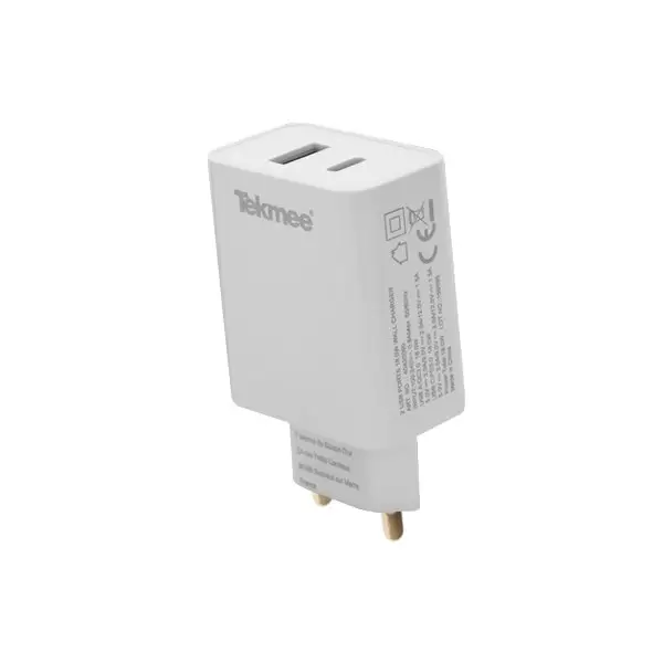 Ładowarka z portami USB I Type-C - Tekmee
