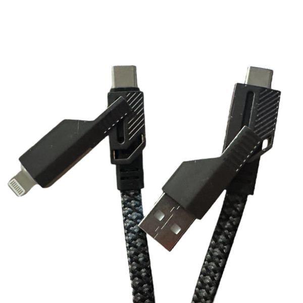 Kabel 4 w 1 USB/Type C do Lightning/Type C
