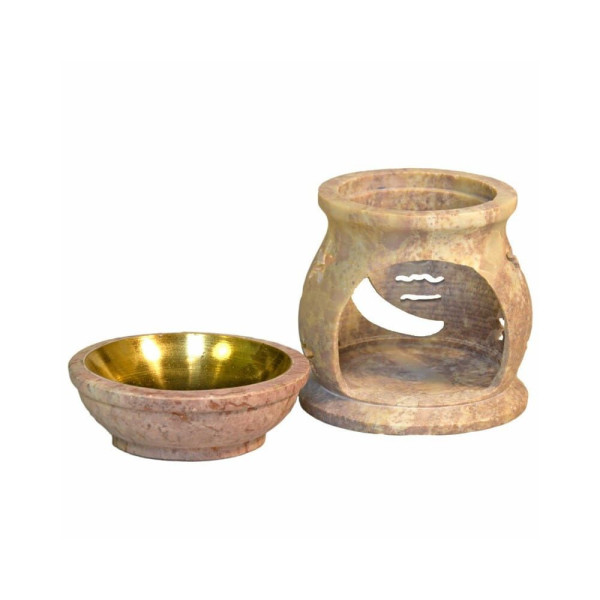 Ceramiczny Kominek do Olejków – Moon