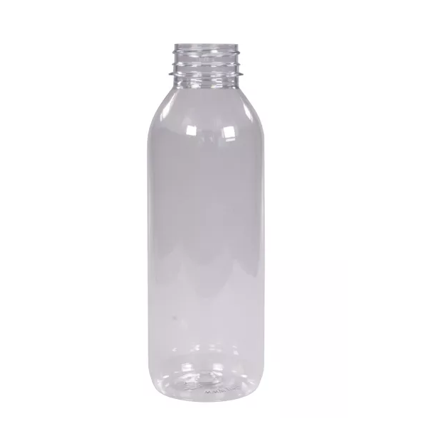 Butelka PET 500 ml okrągła gładka z korkiem
